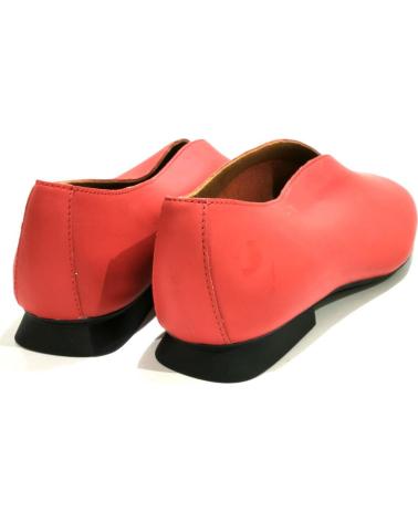 Woman shoes CAMPER ZAPATO CASUAL DE PIEL CON SUELA DE GOMA ROJO