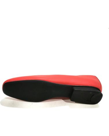 Woman shoes CAMPER ZAPATO CASUAL DE PIEL CON SUELA DE GOMA ROJO