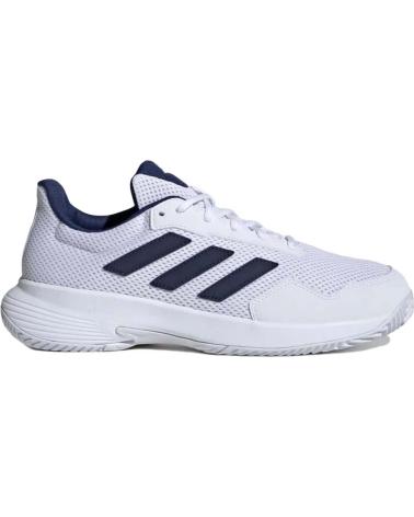 Esportes  de Homem ADIDAS ZAPATILLAS PADEL-TENIS WHITE-DARK BLUE-YELLOW
