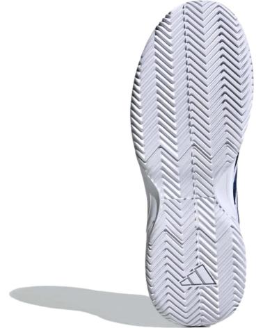 Esportes  de Homem ADIDAS ZAPATILLAS PADEL-TENIS WHITE-DARK BLUE-YELLOW