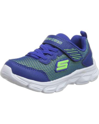 girl and boy Trainers SKECHERS ZAPATILLAS ADVANCE-INTEGRID 95022N-BLLM AZUL