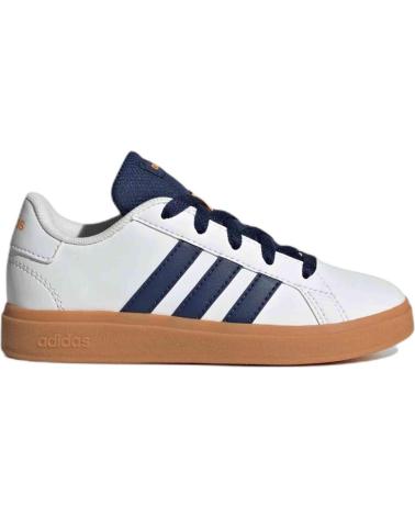 Sportif pour Femme et Fille et Garçon ADIDAS ZAPATILLAS CASUAL FTWWHT-DKBLUE-GUM10