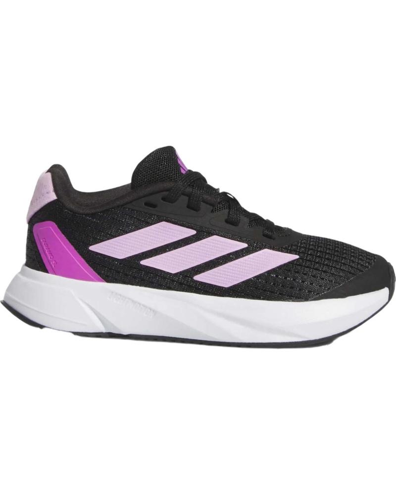 Schuhe für Mädchen und Junge ADIDAS ZAPATILLAS DURAMO SL PARA NINOS UNISEX EN COLOR NEGRO NEGRO