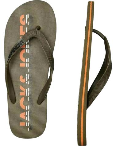 Chanclas-De-Hombre-JACK-AND-JONES-CHANCLAS-JFWLOGO-FLIP-FLOP-JACK-AND-JONES-12230641-NEGRO