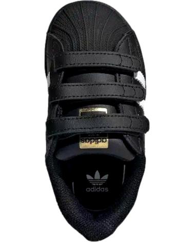Sportivo-De-Niña-ADIDAS-ZAPATILLAS-BEBE-SUPERSTAR-NEGRO-CBLACK-FTWWHT