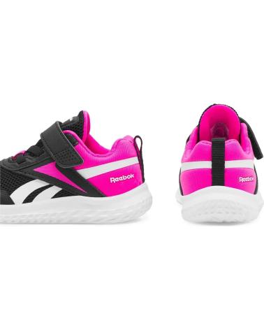 Esportes  de Menina e Menino REEBOK ZAPATILLA RUNNING INFANT GIRLS RUSH RUNNER 5 TD NEGRO