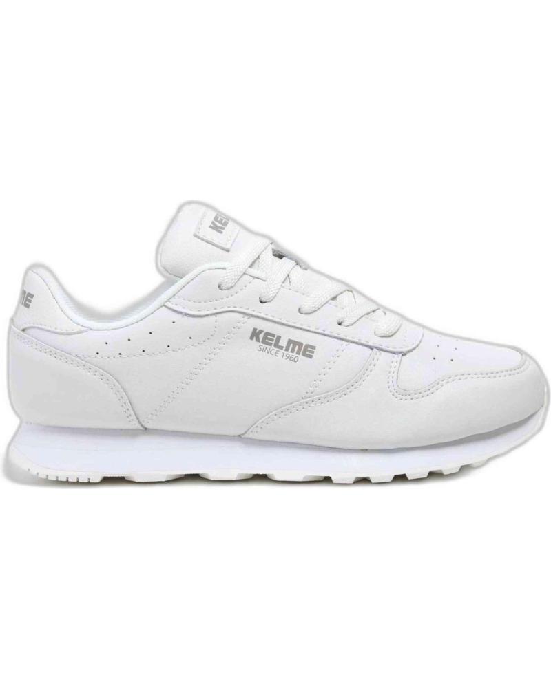 Woman and Man and boy Trainers KELME VICTORY PIEL 17103-100 BLANCO