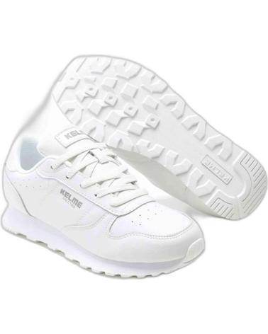 Woman and Man and boy Trainers KELME VICTORY PIEL 17103-100 BLANCO