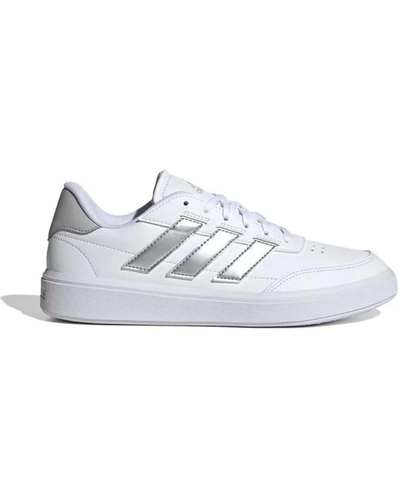 ADIDAS COURTBLOCK BASKETS BLANCHES BLANCO