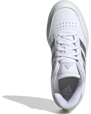 ADIDAS COURTBLOCK BASKETS BLANCHES BLANCO