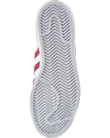 Sneaker für Damen und Mädchen und Junge ADIDAS ZAPATILLAS SUPERSTAR PARA NINOS UNISEX EN COLOR BLANCO