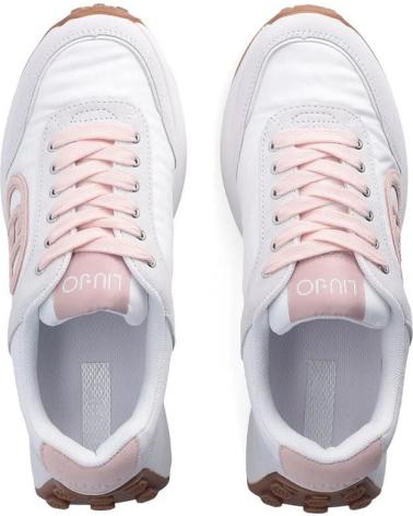 Esportes  de Mulher LIU JO LOLO 17 - SNEAKER COW BA5001PX003 BLANCO