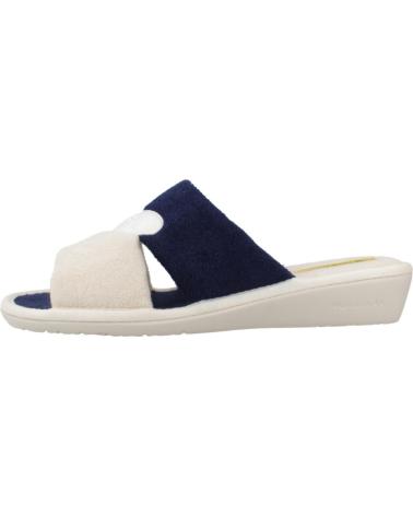 Pantofole per Donna NORDIKAS ZAPATILLAS HOGAR MUJER MODELO TOP LINE COLOR AZUL HILMRN