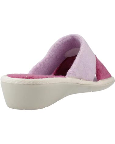 Pantofole per Donna NORDIKAS ZAPATILLAS HOGAR MUJER MODELO TOP LINE COLOR ROSA ORQUIDEA
