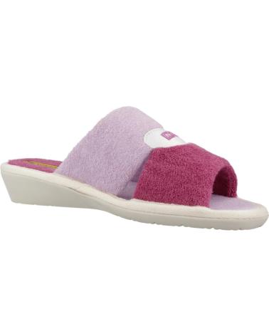 Pantofole per Donna NORDIKAS ZAPATILLAS HOGAR MUJER MODELO TOP LINE COLOR ROSA ORQUIDEA