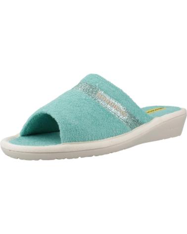 Pantofole per Donna NORDIKAS ZAPATILLAS HOGAR MUJER MODELO 1928 COLOR VERDE