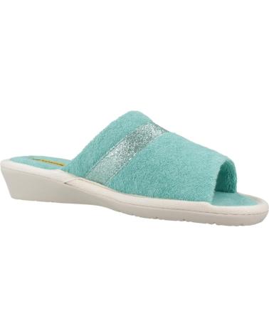 Pantofole per Donna NORDIKAS ZAPATILLAS HOGAR MUJER MODELO 1928 COLOR VERDE