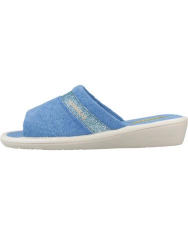 Pantofole per Donna NORDIKAS ZAPATILLAS HOGAR MUJER MODELO 1928 COLOR AZUL ZAFIRO