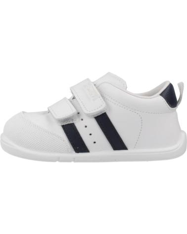 Sportivo per Bambino TITANITOS ZAPATILLAS NINO MODELO B500 AMANCIO COLOR BLANCO BLCNVY BLANCO Y MARINO
