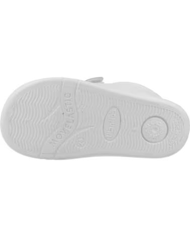 TITANITOS WASCHBARE SPORTSCHUHE AUS LEDER WEISS BLANCO
