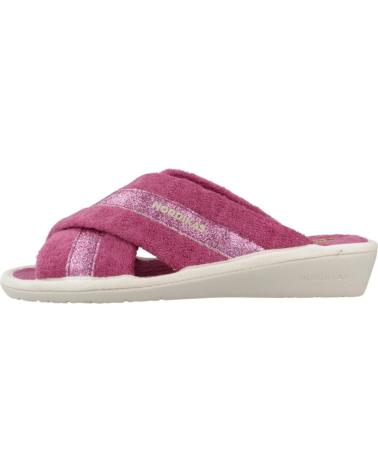 Sandalen für Damen NORDIKAS ZAPATILLAS HOGAR MUJER MODELO TOP LINE COLOR ROSA ORQUIDEA