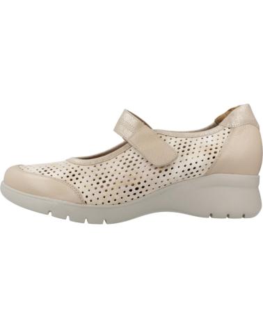 Zapatos de cuña per Donna PIESANTO ZAPATOS CONFORT MUJER MODELO 250657P COLOR BEIS BEIG