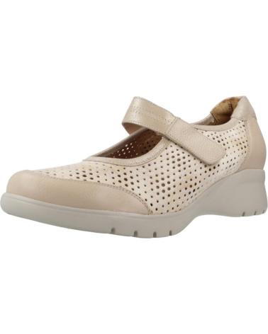Zapatos de cuña per Donna PIESANTO ZAPATOS CONFORT MUJER MODELO 250657P COLOR BEIS BEIG