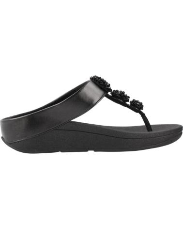 Sandali per Donna FITFLOP SANDALIAS MUJER MODELO FINO BEADIE BUTTON COLOR NEGRO 2878
