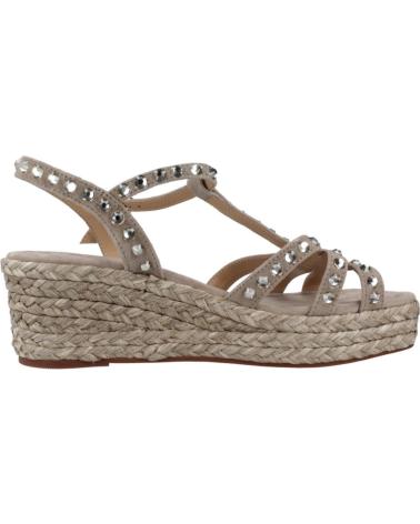Sandales pour Femme ALMA EN PENA ALPARGATAS MUJER MODELO V2551451 COLOR MARRON TAUPE