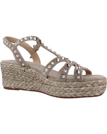 Sandales pour Femme ALMA EN PENA ALPARGATAS MUJER MODELO V2551451 COLOR MARRON TAUPE