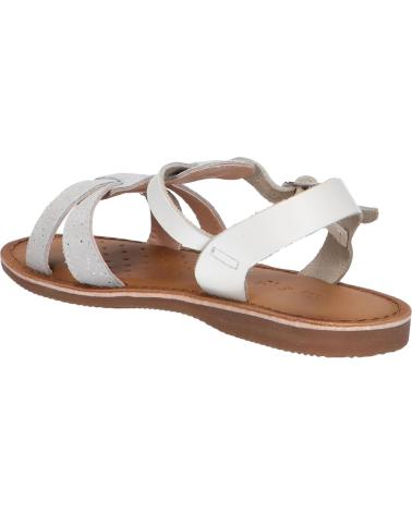 Sandalias de Mujer y Niña GEOX J45BSE 0BS85 J SANDAL EOLIE C1000 WHITE