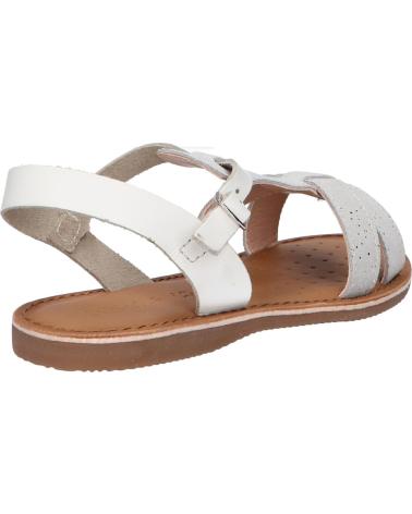 Sandalias de Mujer y Niña GEOX J45BSE 0BS85 J SANDAL EOLIE C1000 WHITE