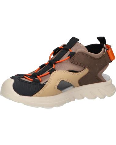 Sandalias de Niño GEOX J45F1E 0ME15 J SANDAL AIRADYUM C6218 BROWN-DK BEIGE