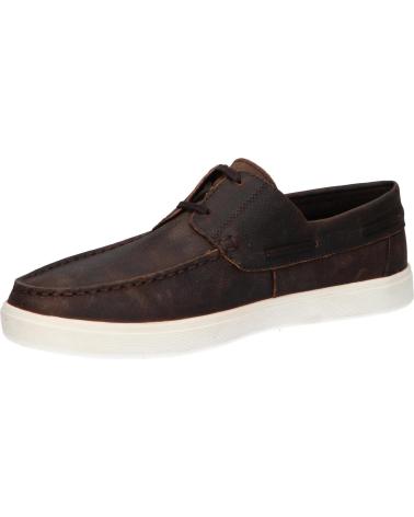 Nauticos per Uomo GEOX U45GSB 00046 U AVOLA C6002 LT BROWN