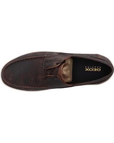 Nauticos per Uomo GEOX U45GSB 00046 U AVOLA C6002 LT BROWN