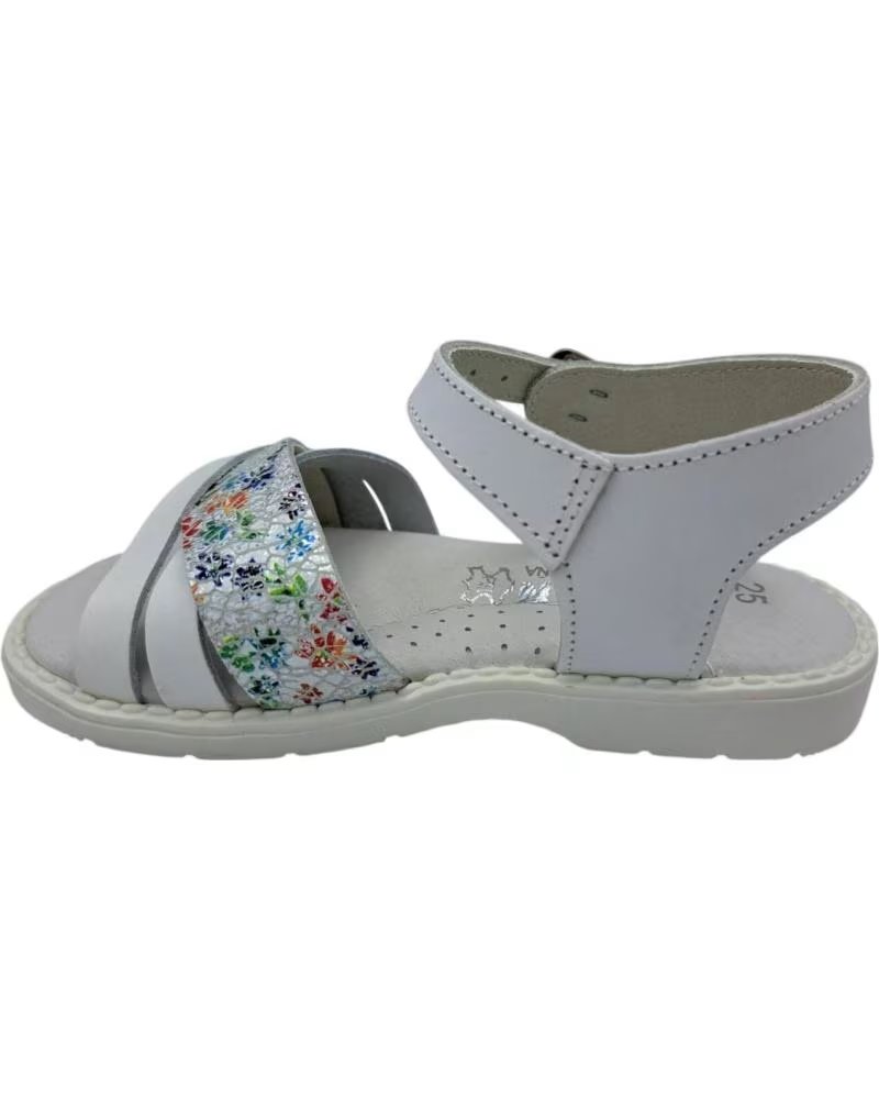 Sandalias-De-Niña-HURAN-SANDALIA-NINA-PIEL-BLANCO