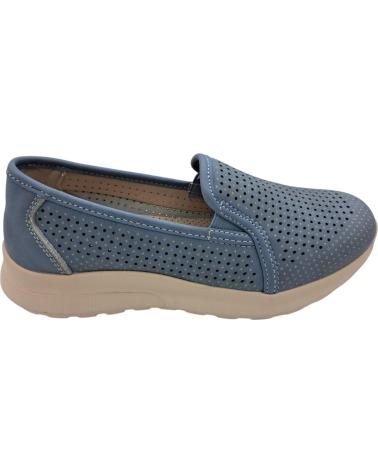 Scarpe per Donna CALZADOMANIA ZAPATO PIEL PICADO AZUL