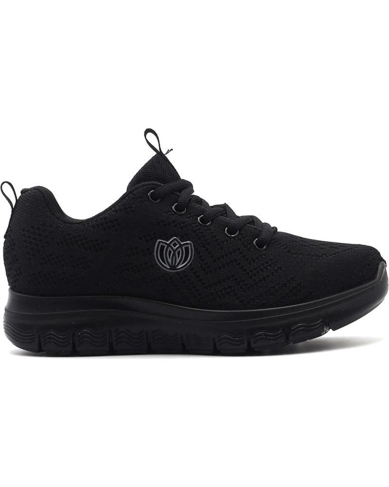 Esportes  de Mulher LAURA AZAÑA LA24503ST PISO N NEGRO