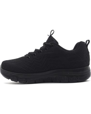 Esportes  de Mulher LAURA AZAÑA LA24503ST PISO N NEGRO