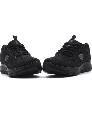 Esportes  de Mulher LAURA AZAÑA LA24503ST PISO N NEGRO