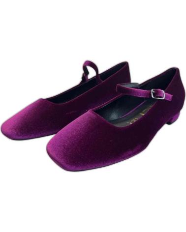 Bailarinas per Donna AZAREY 459H585 BAILARINA FLEXIBLEEN TERCIOPELO BUGANVILLA