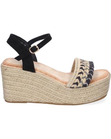 Sandali per Donna PUNTOSALAO SANDALIAS DE CUNA Y PLATAFORMA EN YUTE PARA MUJER COLOR NEGR VARIOS COLORES