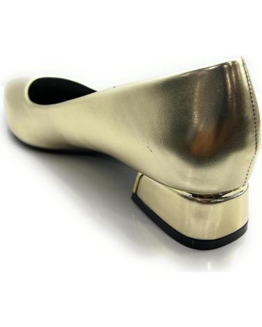 Scarpe per Donna KISS LEISS SALONES MUJER TACON BAJO VESTIR AMARILLO