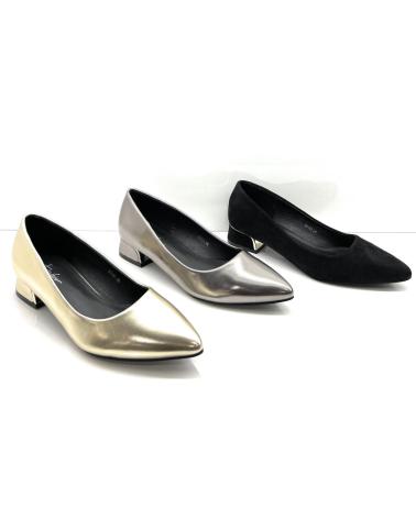 Scarpe per Donna KISS LEISS SALONES MUJER TACON BAJO VESTIR AMARILLO