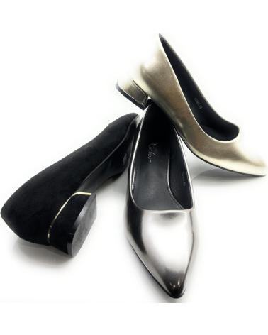 Scarpe per Donna KISS LEISS SALONES MUJER TACON BAJO VESTIR AMARILLO