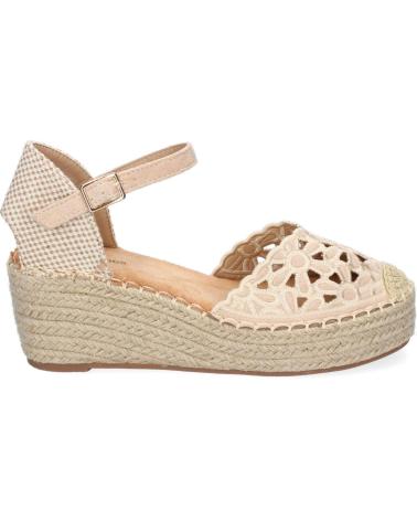 Sandali per Donna PUNTOSALAO SANDALIAS DE CUNA EN YUTE COMODAS PALA FLORAR BORDADA MUJER VARIOS COLORES