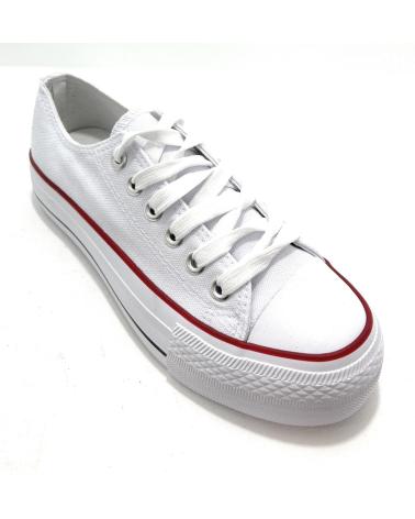 Sneaker für Damen CHIC VISION LONAS PUNTERA DOBLE PISO CORDON BLANCO