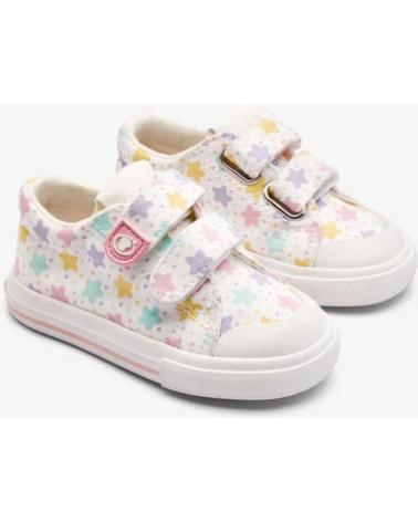 Scarpe-De-Niña-CONGUITOS-ZAPATILLA-RESPETUOSA-DE-LONA-CON-VELCROS-PARA-NIN-MULTI