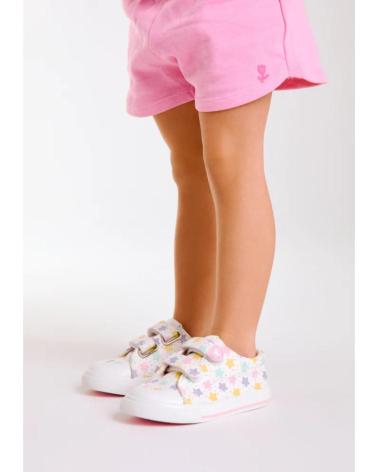 Scarpe-De-Niña-CONGUITOS-ZAPATILLA-RESPETUOSA-DE-LONA-CON-VELCROS-PARA-NIN-MULTI