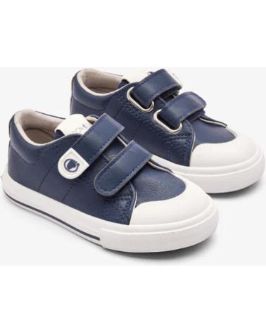 Schuhe für Junge CONGUITOS ZAPATILLA RESPETUOSA DE LONA CON VELCROS TESH5000 NAVY
